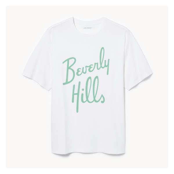 Adult Beverly Hills T-Shirt - Bright White