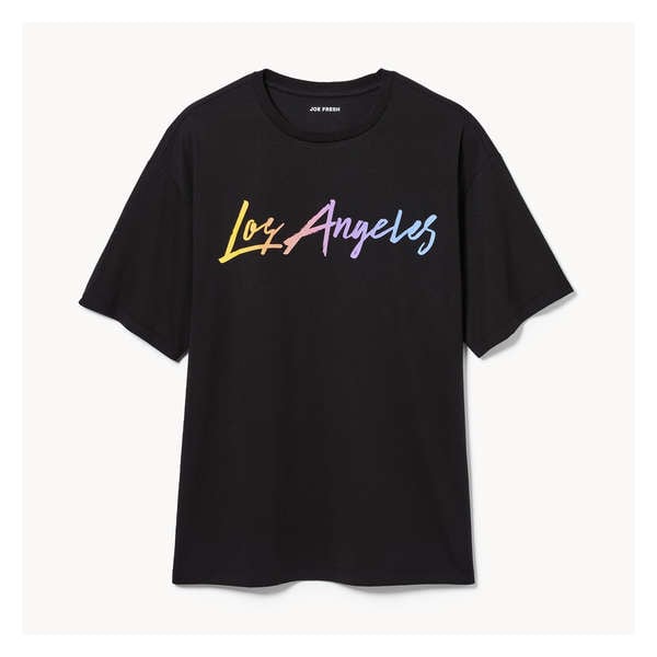 Adult Los Angeles T-Shirt - Black