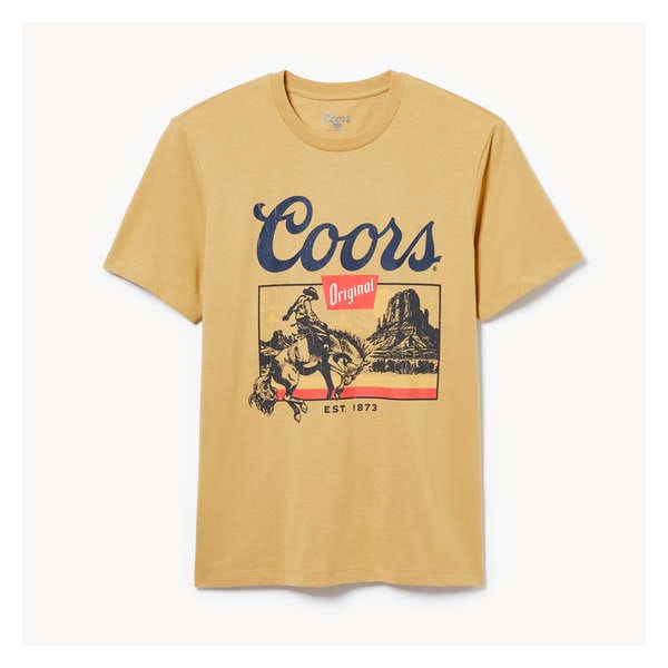 Adult Coors Rodeo Graphic T-Shirt - Dusty Brown