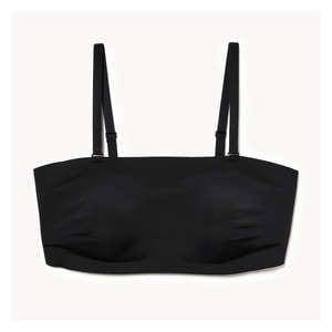 Women+ No Show Bandeau - Black