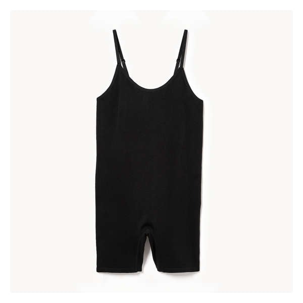 Combinaison-short sans couture Femmes+ - Noir