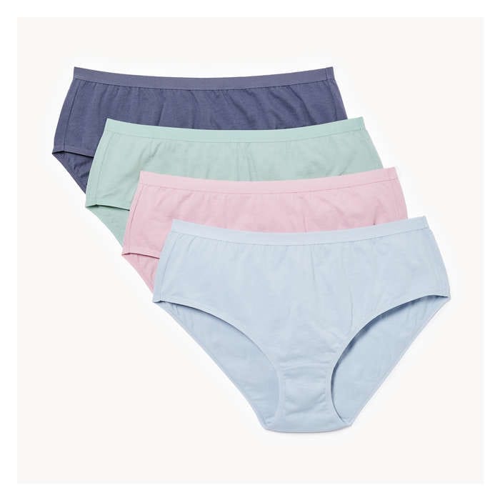 Women+ 4-Pack Organic Cotton Brief