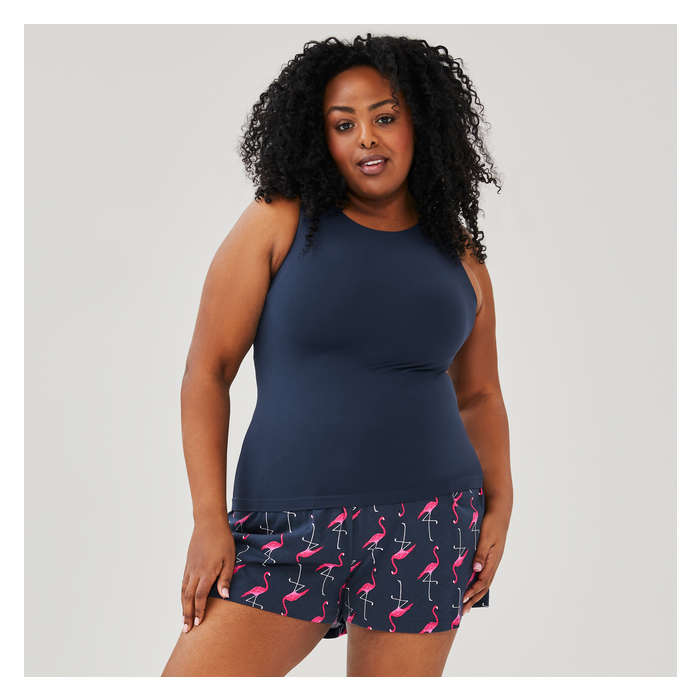 Aux Femmes Cami de nuit sans couture Femmes+