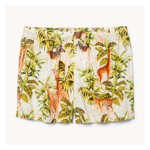 Women+ Poplin Sleep Short - Cream