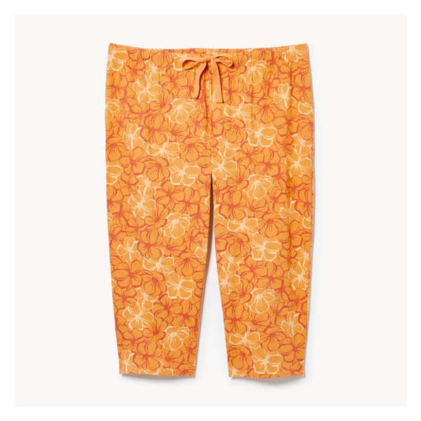 Women+ Crop Pajama Pant - Gold