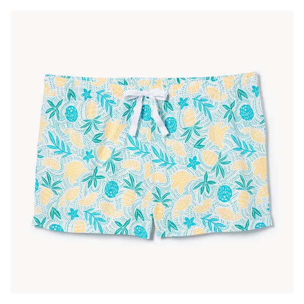 Women+ Printed Pajama Short - Bright White