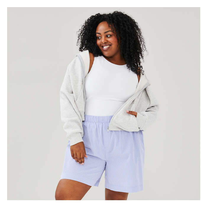 Women+ Stripe Bermuda Pajama Short