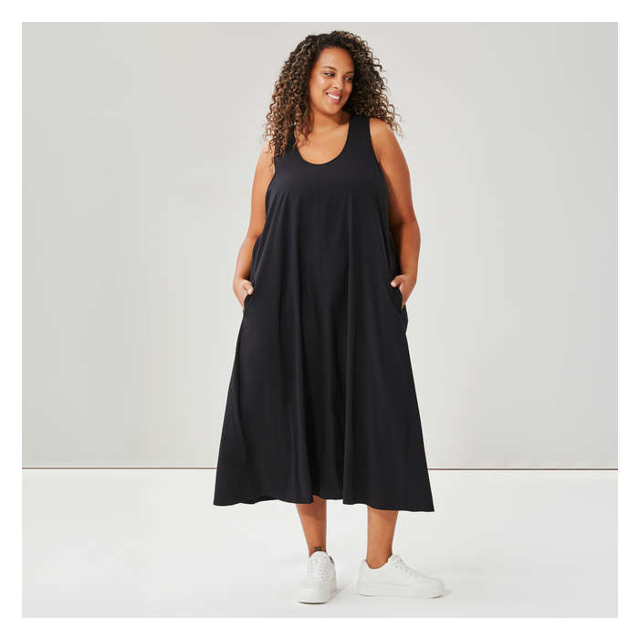 Women+ Active Four-Way Stretch Midi Dress