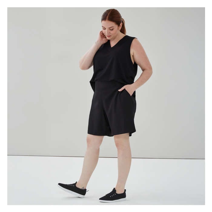 Women+ Active Four-Way Stretch Short - Black