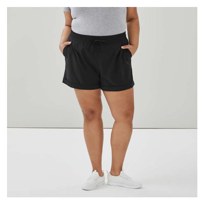 Women+ Active Everyday Four-Way Stretch Short - Black