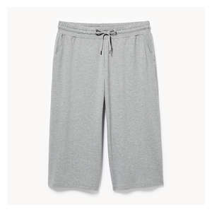 Women+ Active Wide Leg Crop Pant - Grey Mix