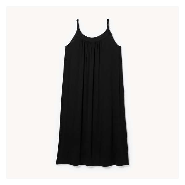 Women+ Twisted Strap Maxi Dress - JF Black