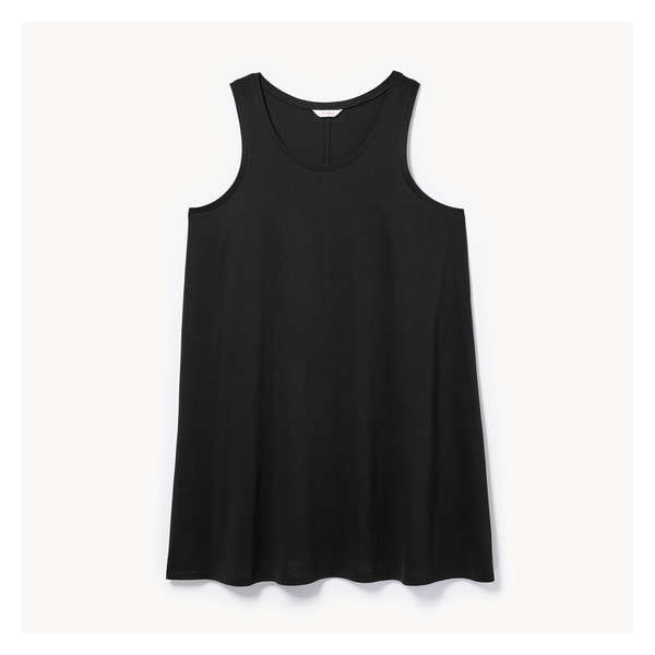 Women+ Jersey Tank Dress - JF Black