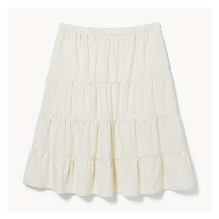 Women+ Tiered Midi Skirt