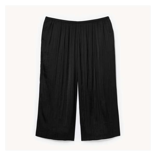 Women+ Crepe Satin Pant - JF Black