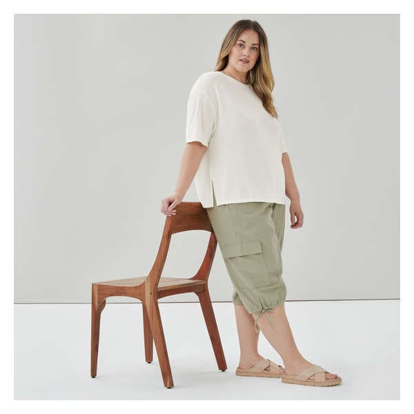 Women+ Tiered Midi Skirt