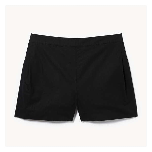 Women+ Linen Blend Short - JF Black