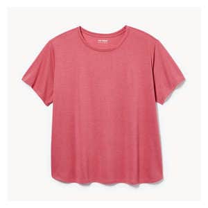 Women+ Relaxed Crew Neck T-Shirt - Dusty Rose