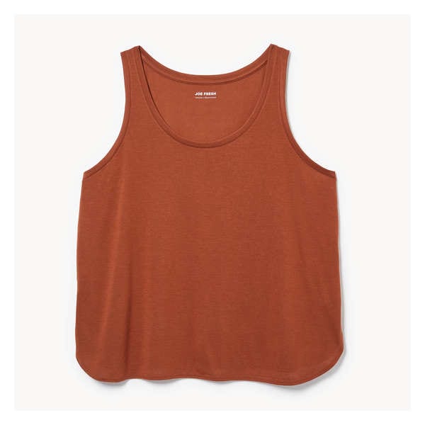 Women+ Relaxed Tank - Brown
