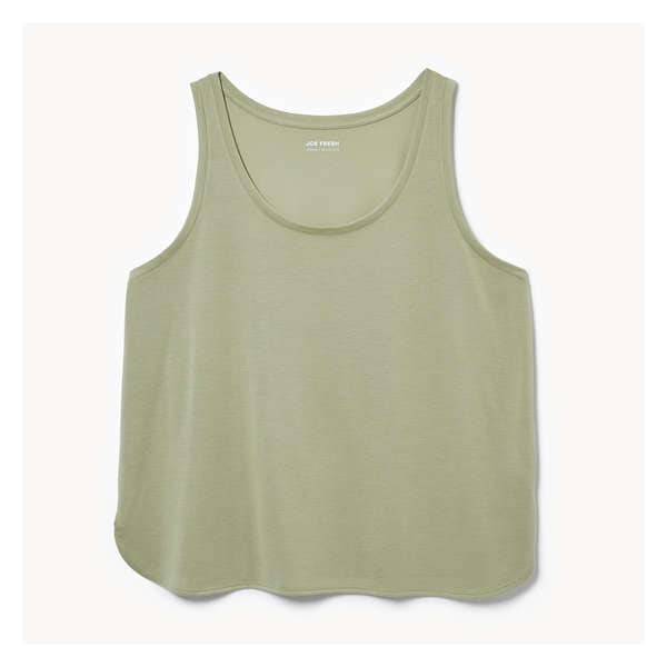 Women+ Relaxed Tank - Khaki Green