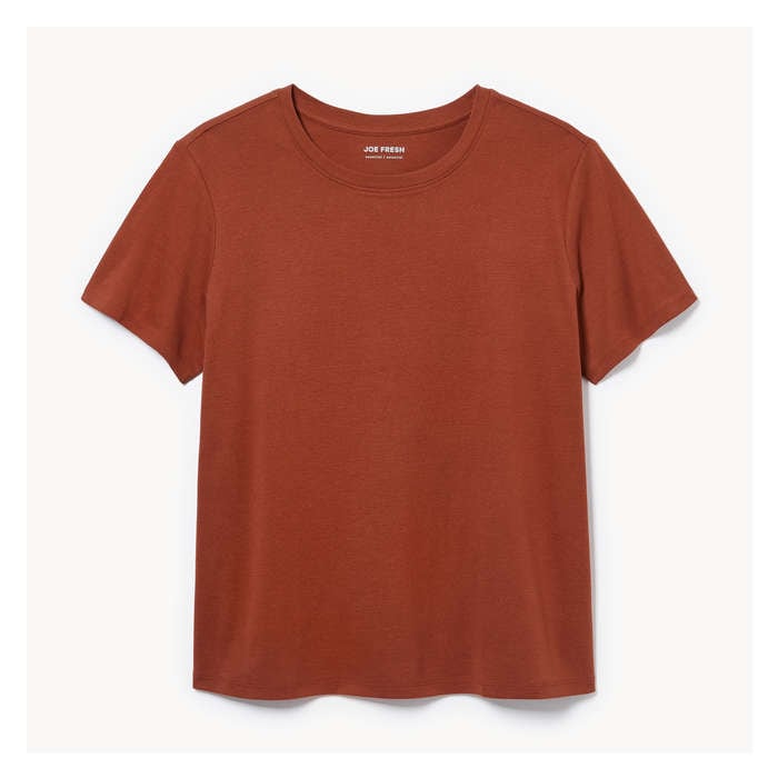 Women+ Essential Organic Cotton Crew Neck T-Shirt