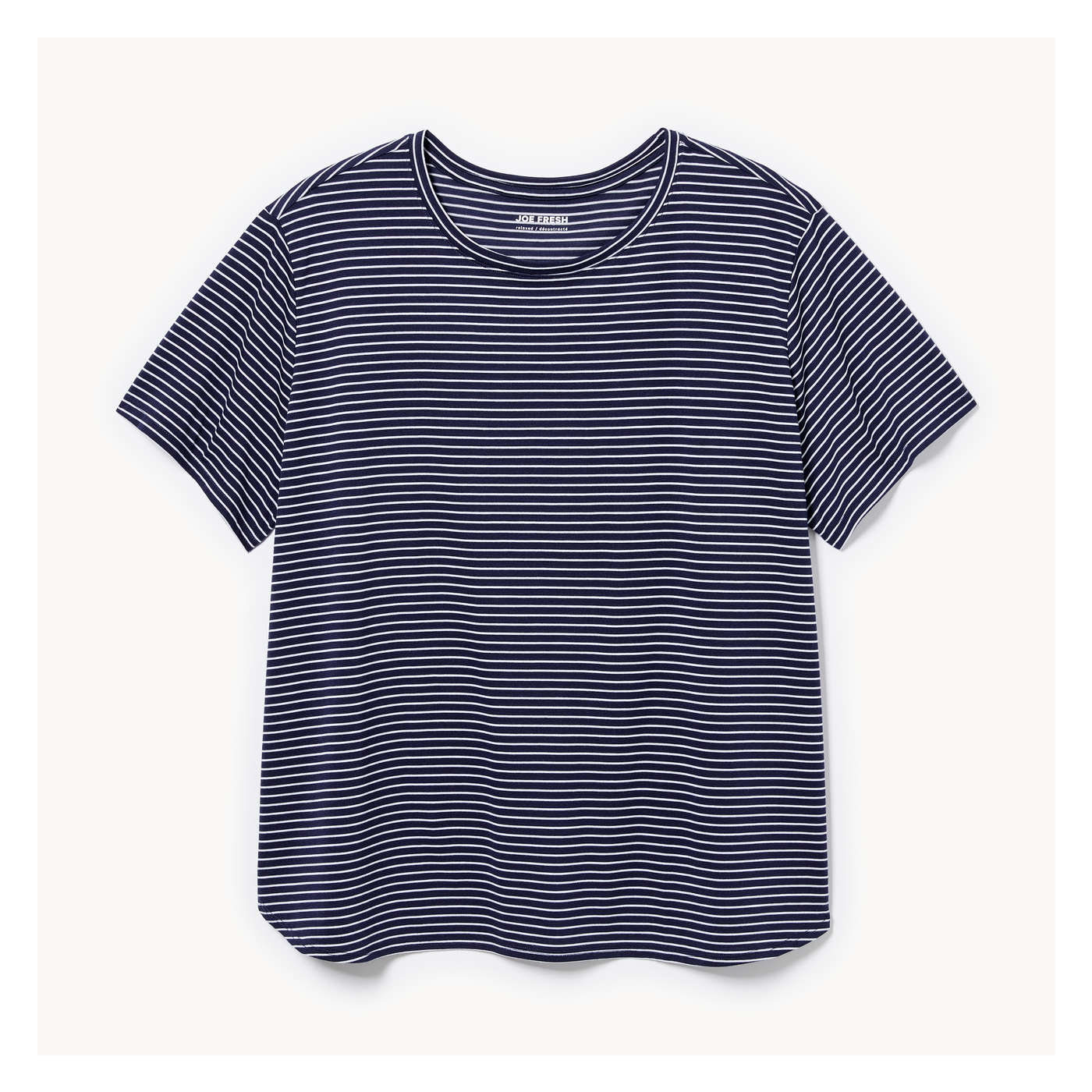 関税込【Ritz Paris】Women's t-shirt - striped navy Women's t-shirt - striped navy - Ritz Paris x FRAME | Ritz Paris