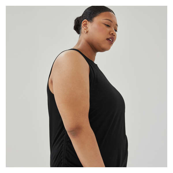 Women+ Active Convertible Tank - Black