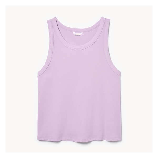 Women+ Rib Racerback Tank - Light Purple