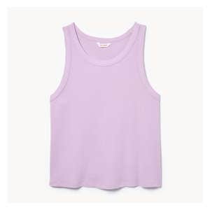 Women+ Rib Racerback Tank - Light Purple