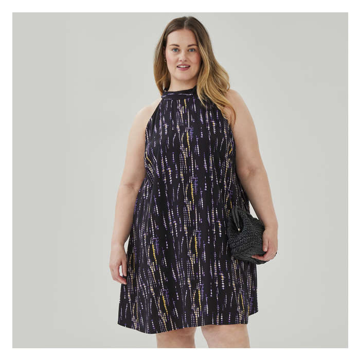 Aux Femmes Robe à licou Femmes+ - Noir