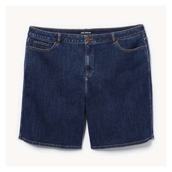 Women+ Dark Wash Bermuda Denim Short - Dark Wash