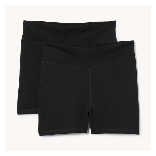 Women+ Active 2-Pack Bike Short - Black
