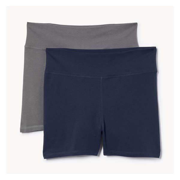 Women+ Active 2-Pack Bike Short - Navy
