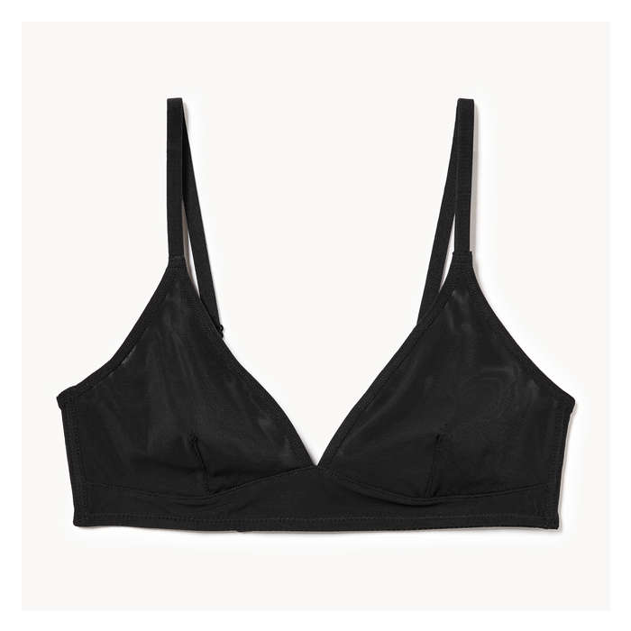 Women's Mesh Bralette - Black