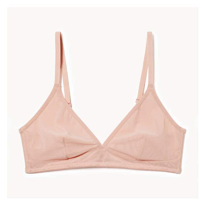 Women's Mesh Bralette - Rose