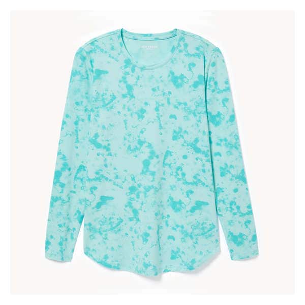 Active Long Sleeve T-Shirt - Bright Aqua