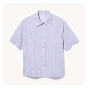 Stripe Sleep Shirt - Light Purple