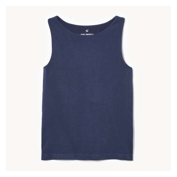 Cami de nuit sans couture - Marine