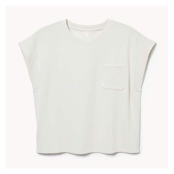 Rib Sleep T-Shirt - Beige