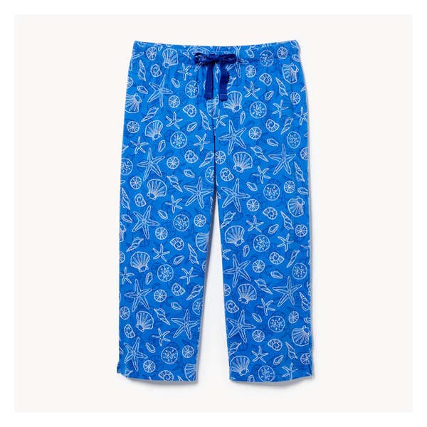 Crop Pajama Pant - Dark Blue
