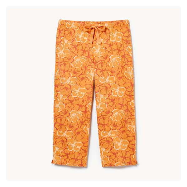 Crop Pajama Pant - Gold