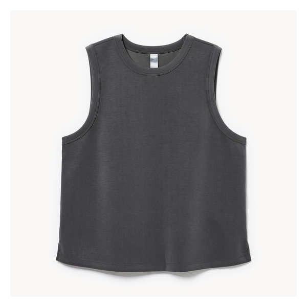 Cami sport sablée - Gris Foncé