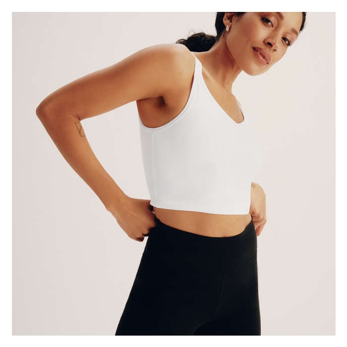 Women's Active Balance Tank - White