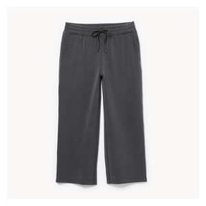 Active Sandwash Crop Pant - Dark Grey