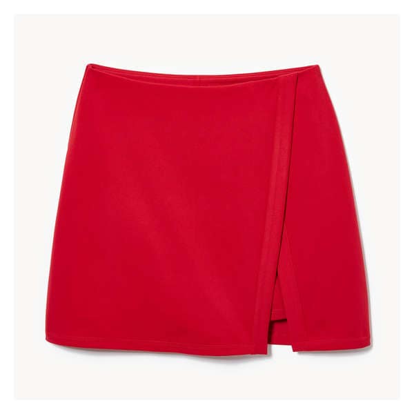 Active Balance Wrap Skort - Red