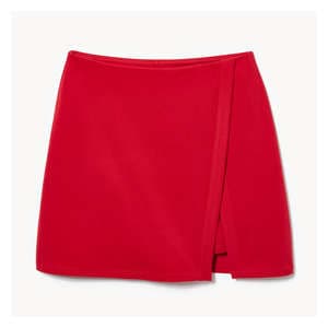 Active Balance Wrap Skort - Red