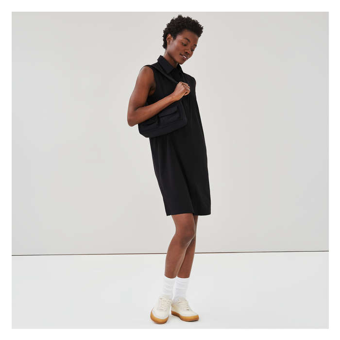 Women's Active Button-Up Tank Dress