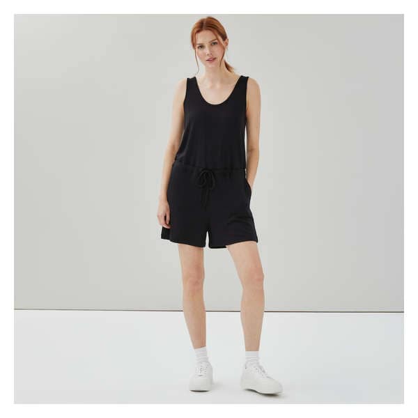 Active Romper - Black
