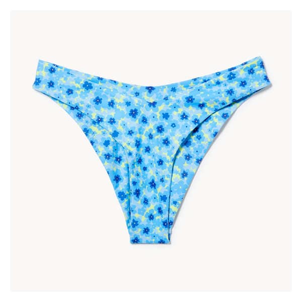 V-Waist Swim Bottom - Bright Blue