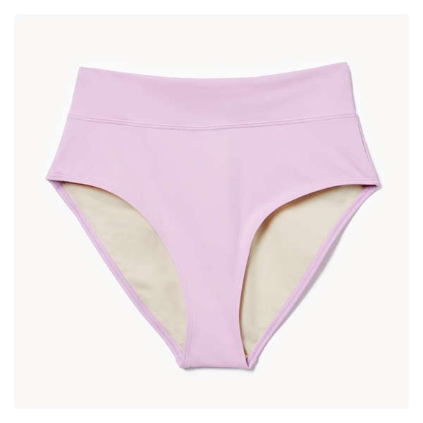 High Rise Bikini Bottom - Light Lilac